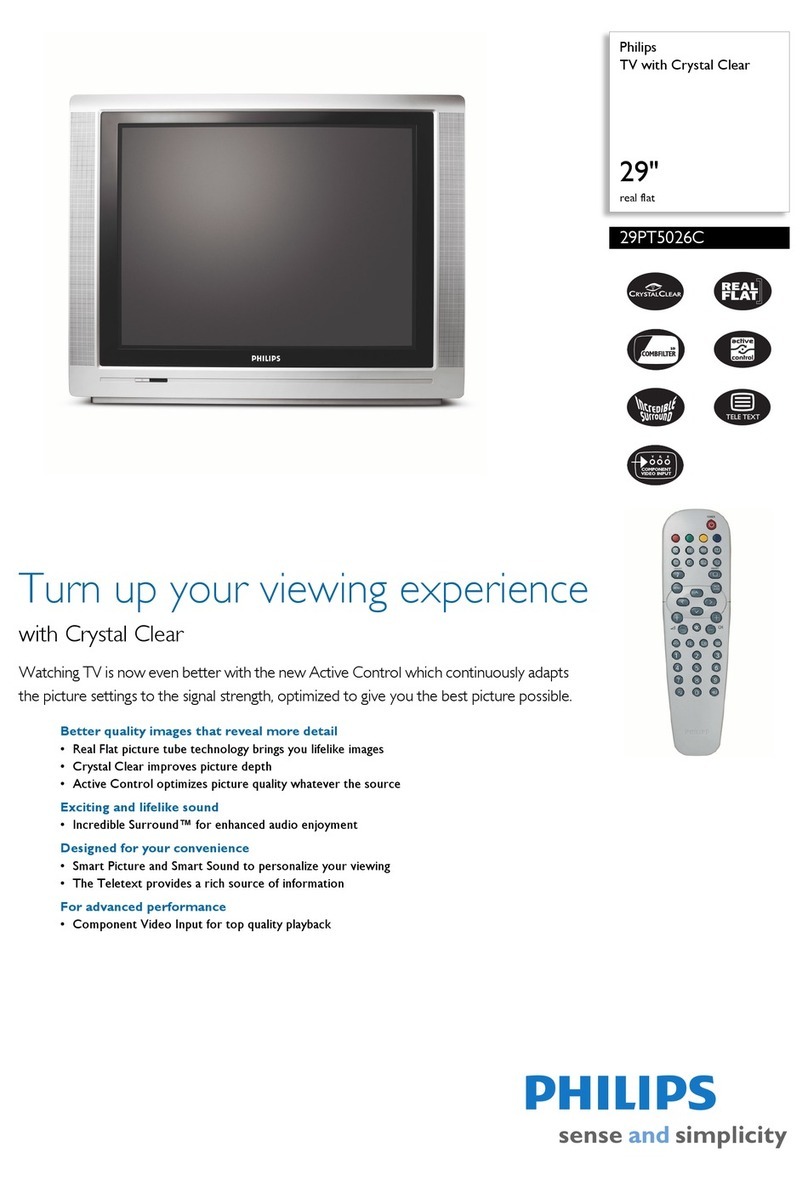 Philips 29PT5026C Manuel utilisateur