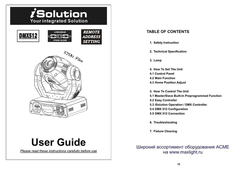 ACME iSolution Manuel utilisateur