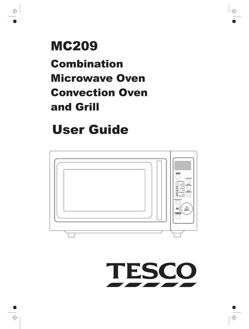 Tesco MC209 Manuel utilisateur