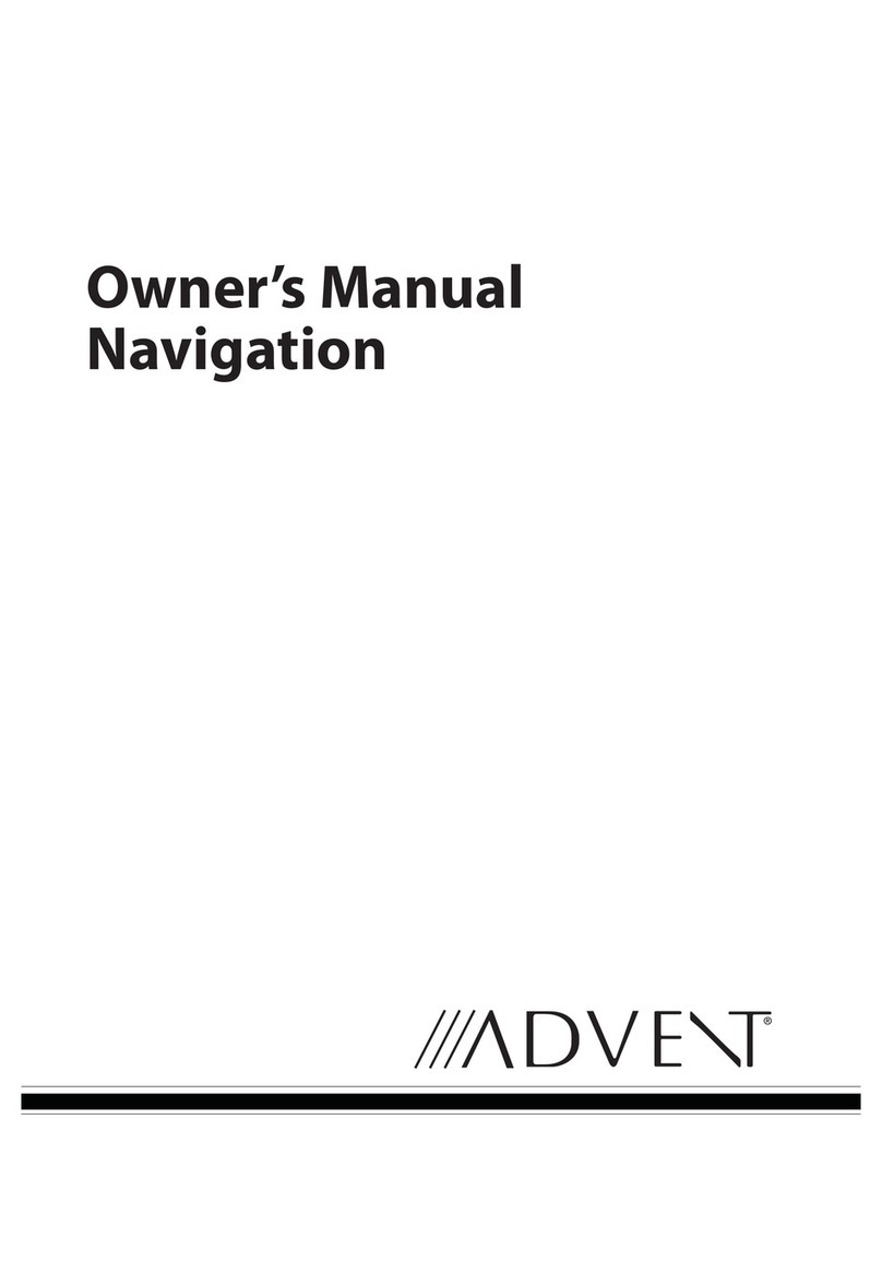 Advent Navigation Manuel utilisateur Advent Navigation Manuel utilisateur