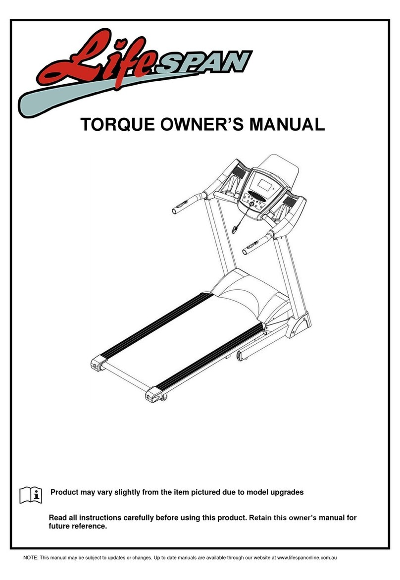 Life Span Torque Manuel utilisateur
