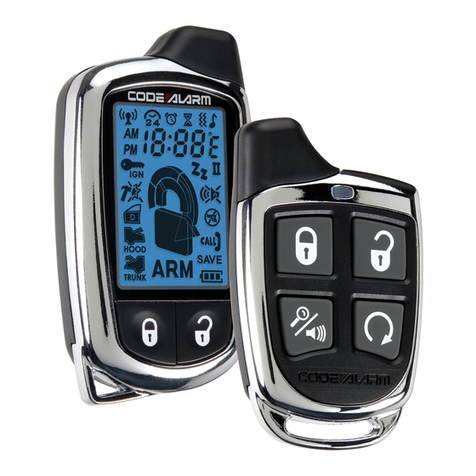 Code Alarm ca 1552 Professional Series Manuel utilisateur