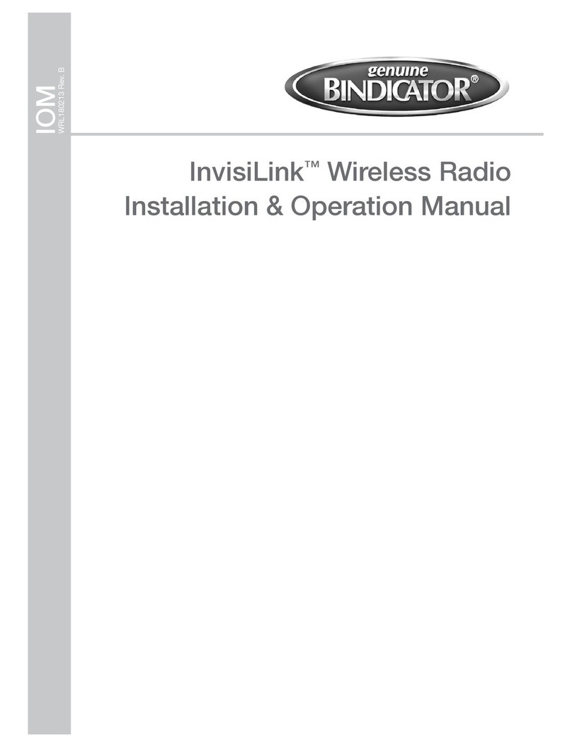 Bindicator RS-485 Manuel utilisateur