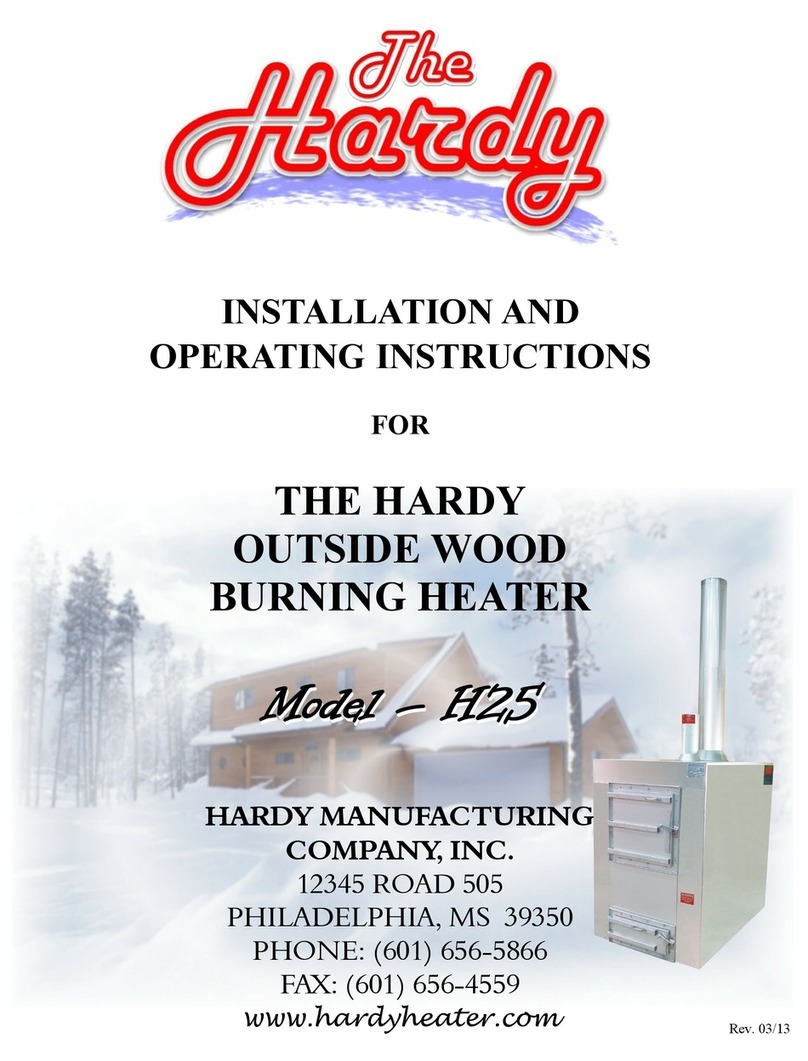 Hardy H25 Manuel utilisateur
