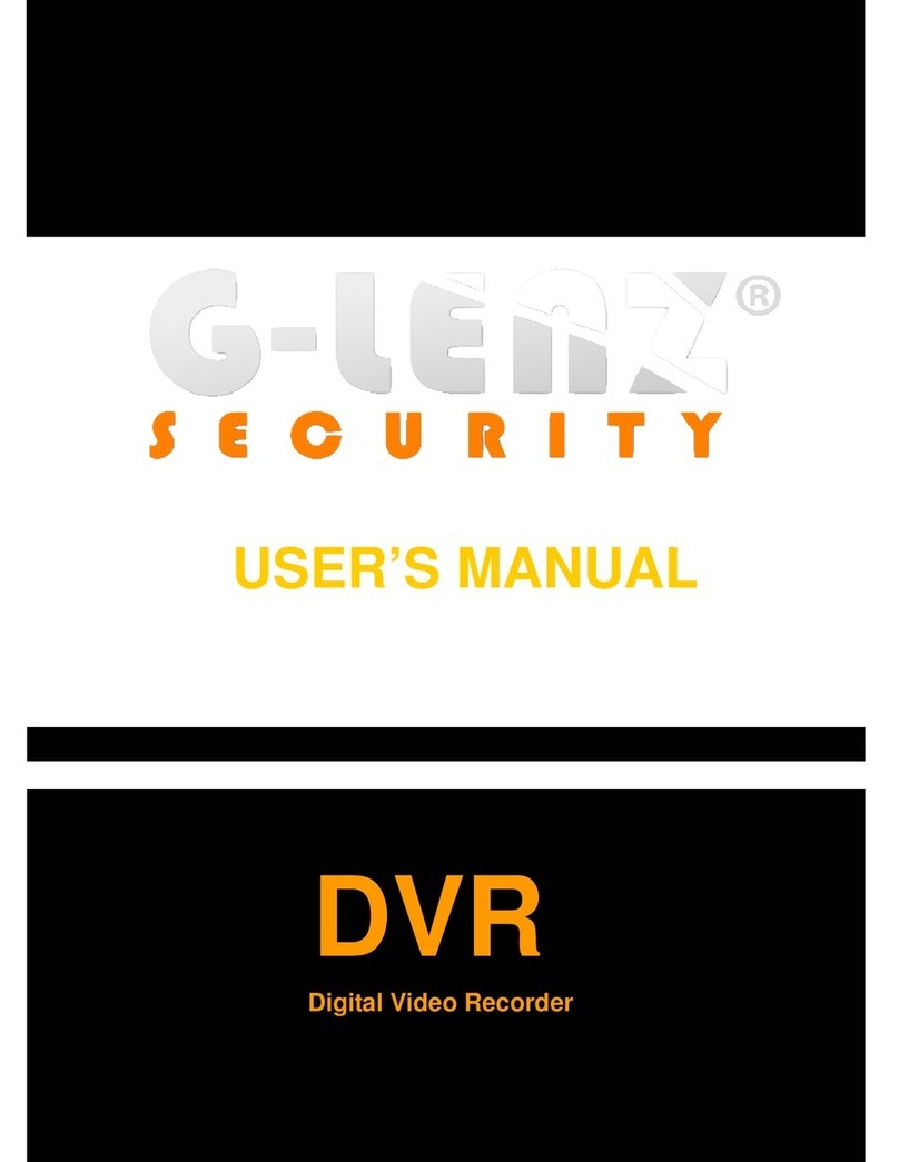 G-Lenz Security GDS-1104 Manuel utilisateur