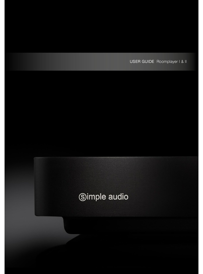 Simple Audio Roomplayer I Manuel utilisateur