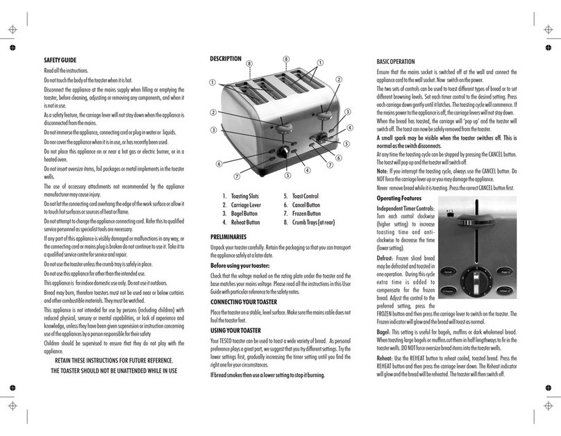 Tesco 2TSS11 Manuel utilisateur