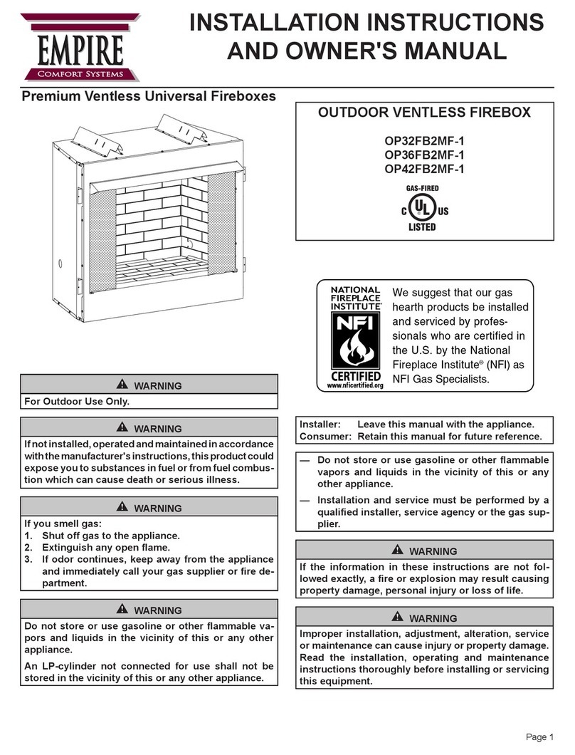 Empire OP32FB2MF-1 Guide de démarrage rapide