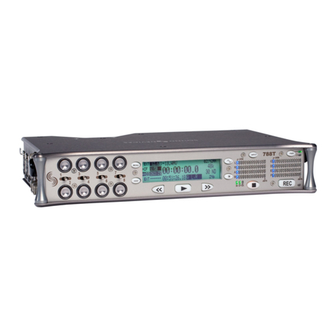 Sound Devices 788T Manuel