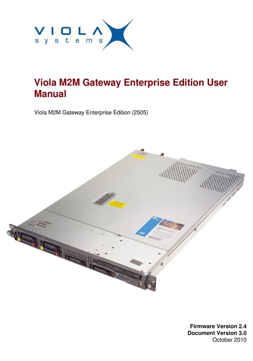 Viola Systems M2M Manuel utilisateur