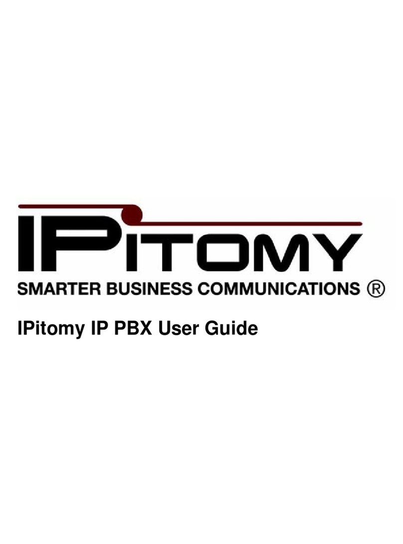 IPitomy IP PBX Manuel utilisateur