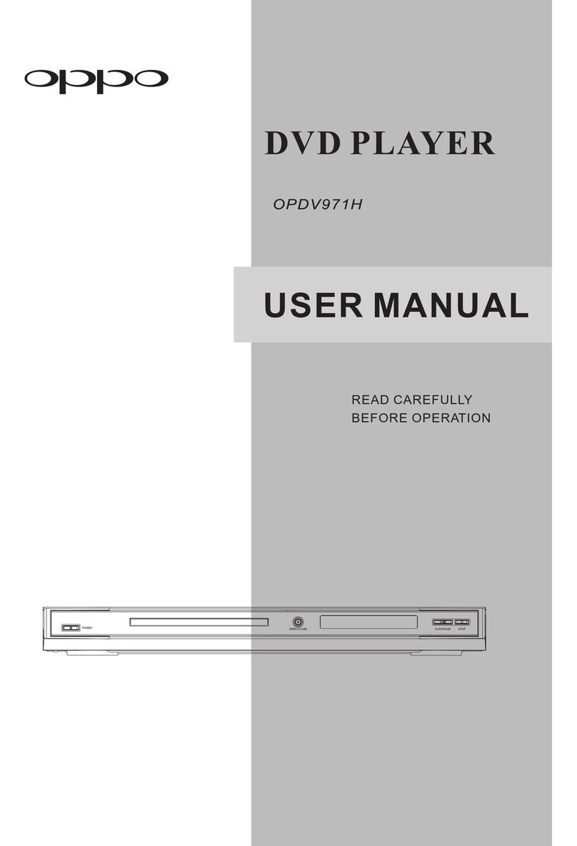 Oppo OPDV971H Manuel utilisateur