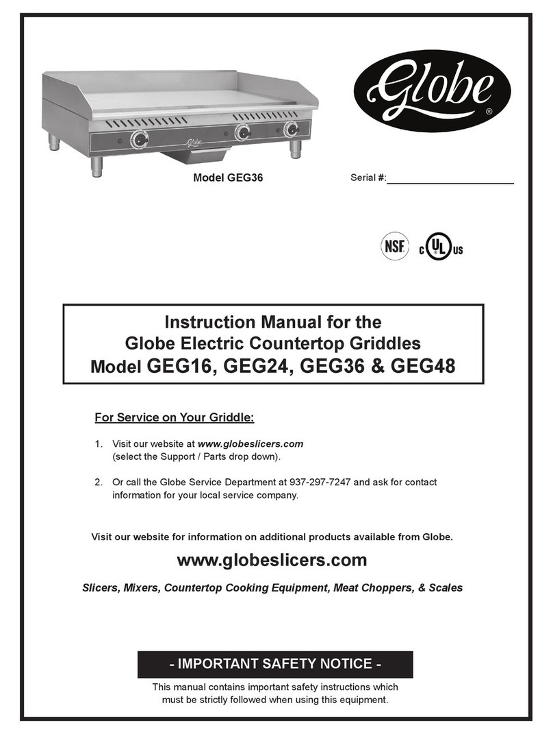 Globe GEG16 Manuel utilisateur Globe GEG16 Manuel utilisateur