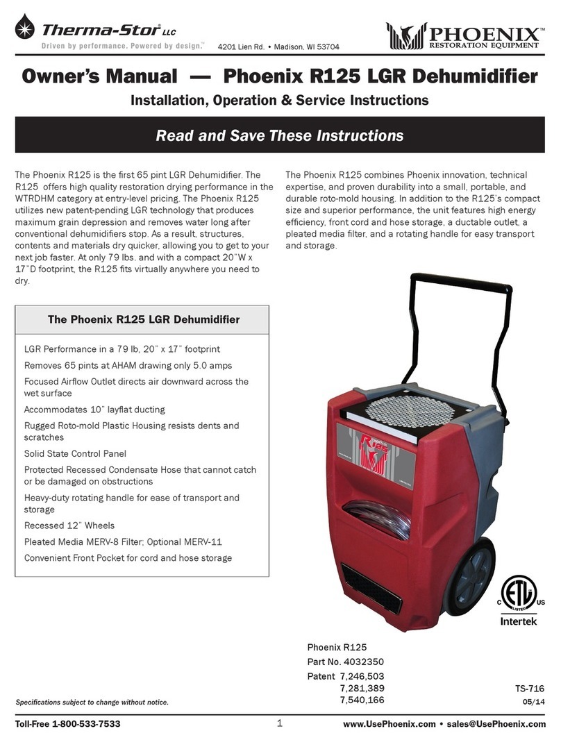 Phoenix R125 LGR Manuel d'utilisation