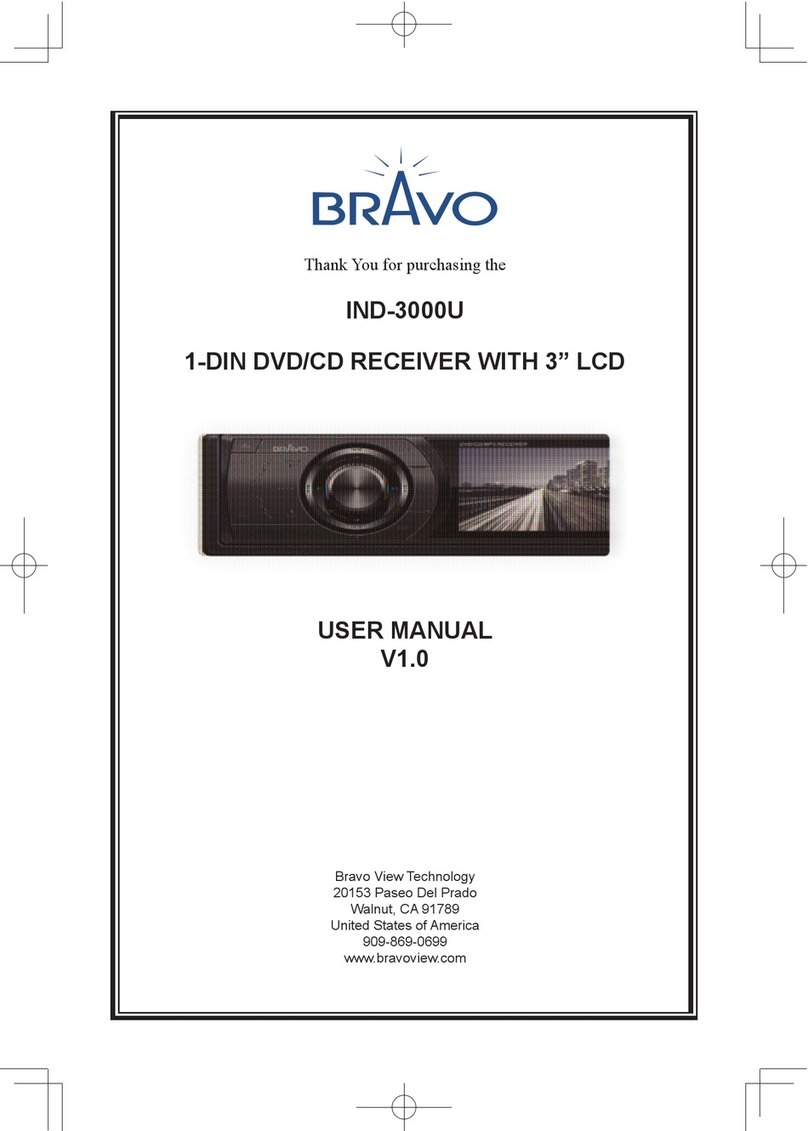 Bravo IND-3000U Manuel utilisateur