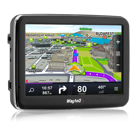 WayteQ X850 Manuel utilisateur