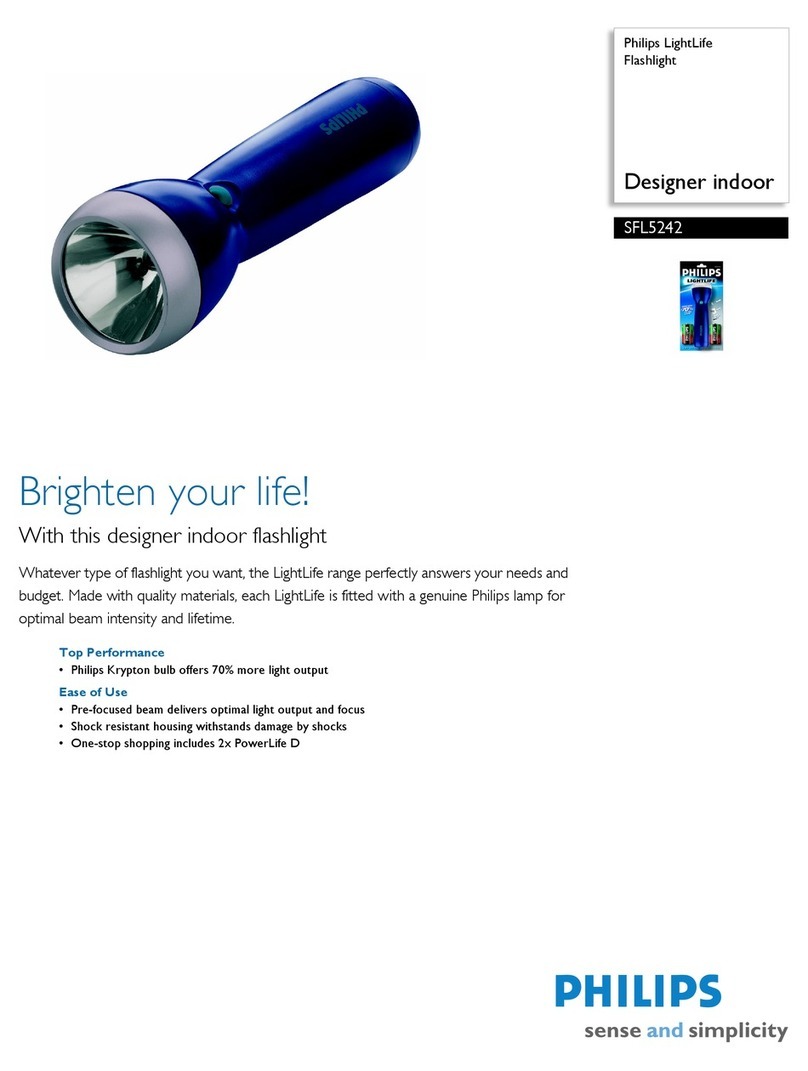 Philips LightLife SFL5242 Manuel utilisateur