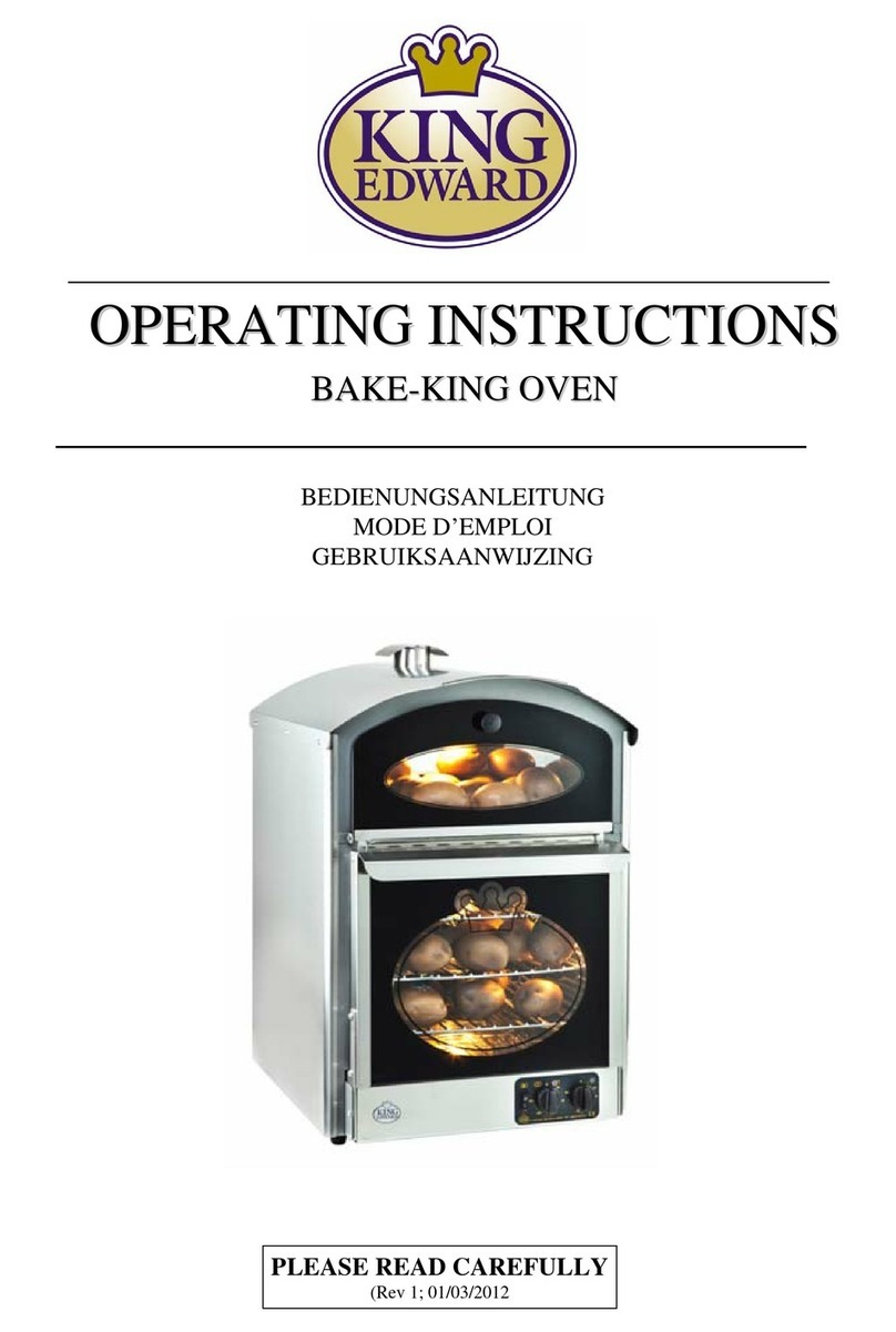 King Edward BAKE-KING Manuel utilisateur