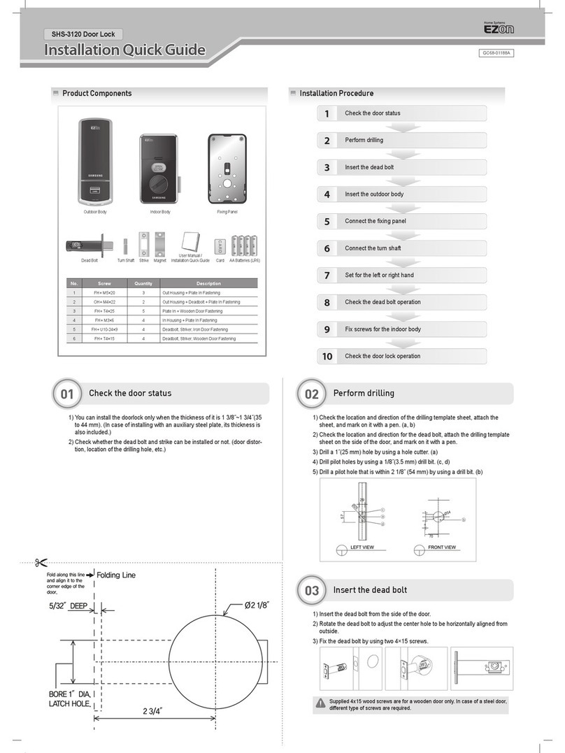 EZ-ON SHS-3120 Guide de l'utilisateur