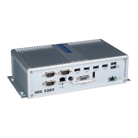 Advantech ARK-3383 Manuel utilisateur