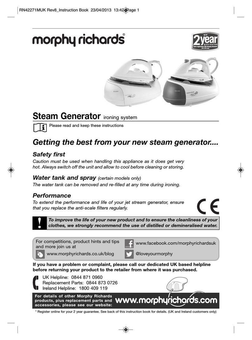 Morphy Richards RN42271MUK Manuel utilisateur