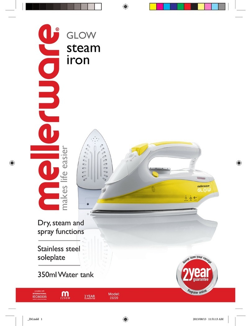 Mellerware GLOW Manuel utilisateur