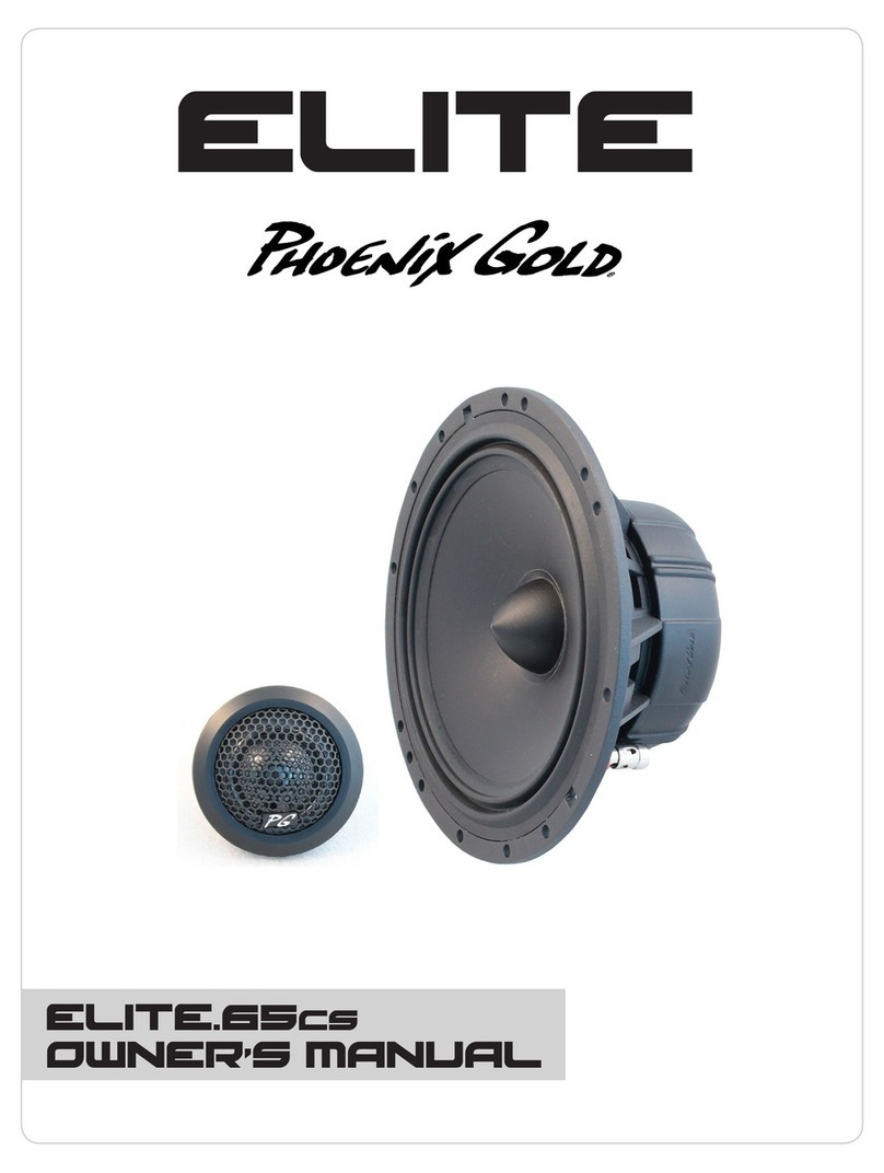 Phoenix Gold ELITE 65CS Manuel utilisateur