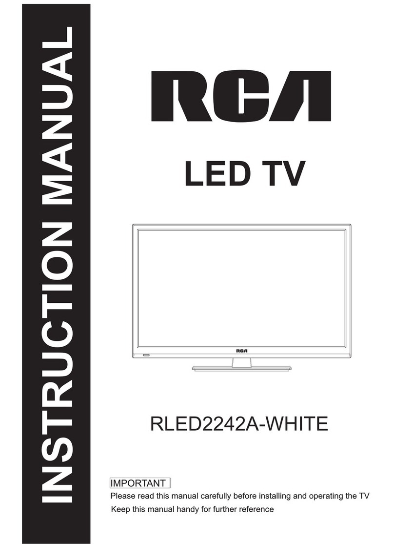 RCA RLED2242A-WHITE Manuel utilisateur