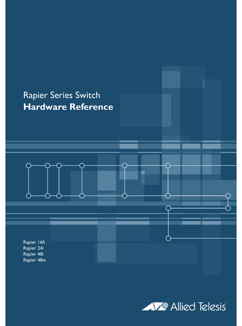 Allied Telesis Rapier 16fi Guide d'application
