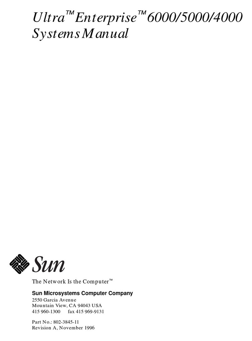 Sun Microsystems Ultra Enterprise 6000 Systems Guide de l'utilisateur