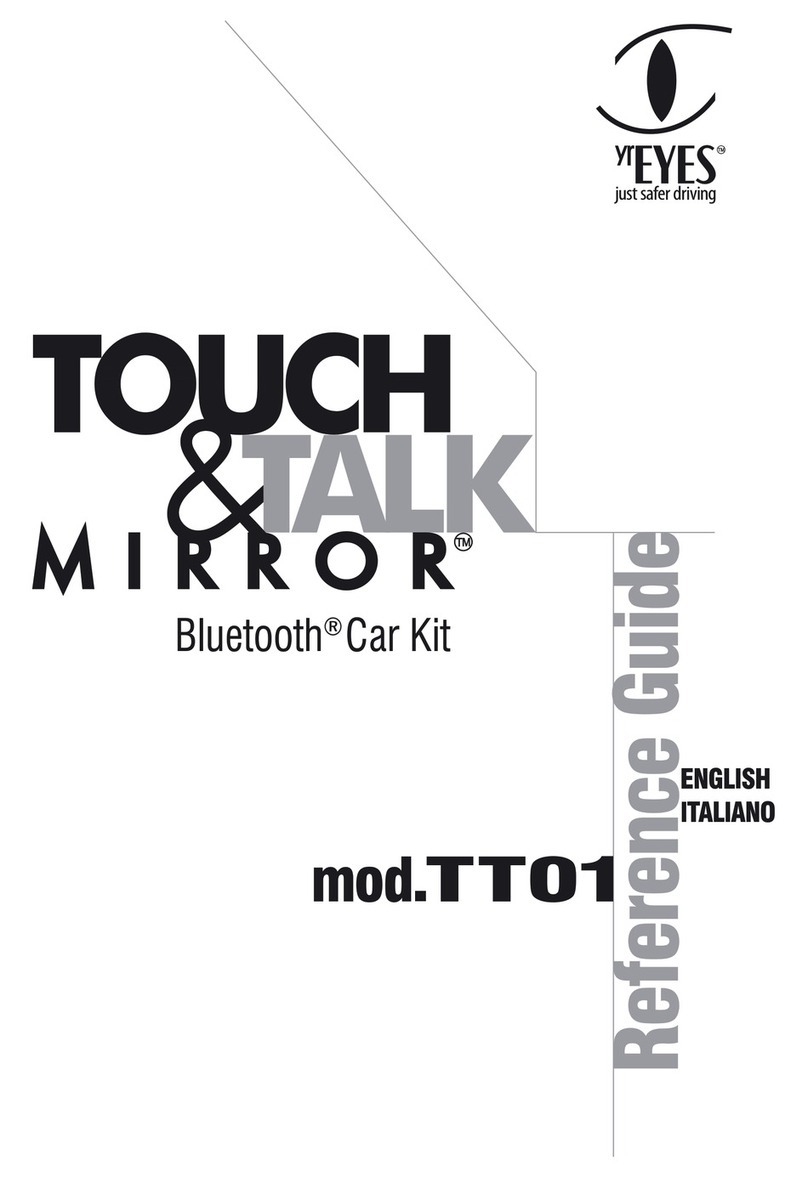 yrEyes Touch & Talk Mirror TT01 Manuel utilisateur