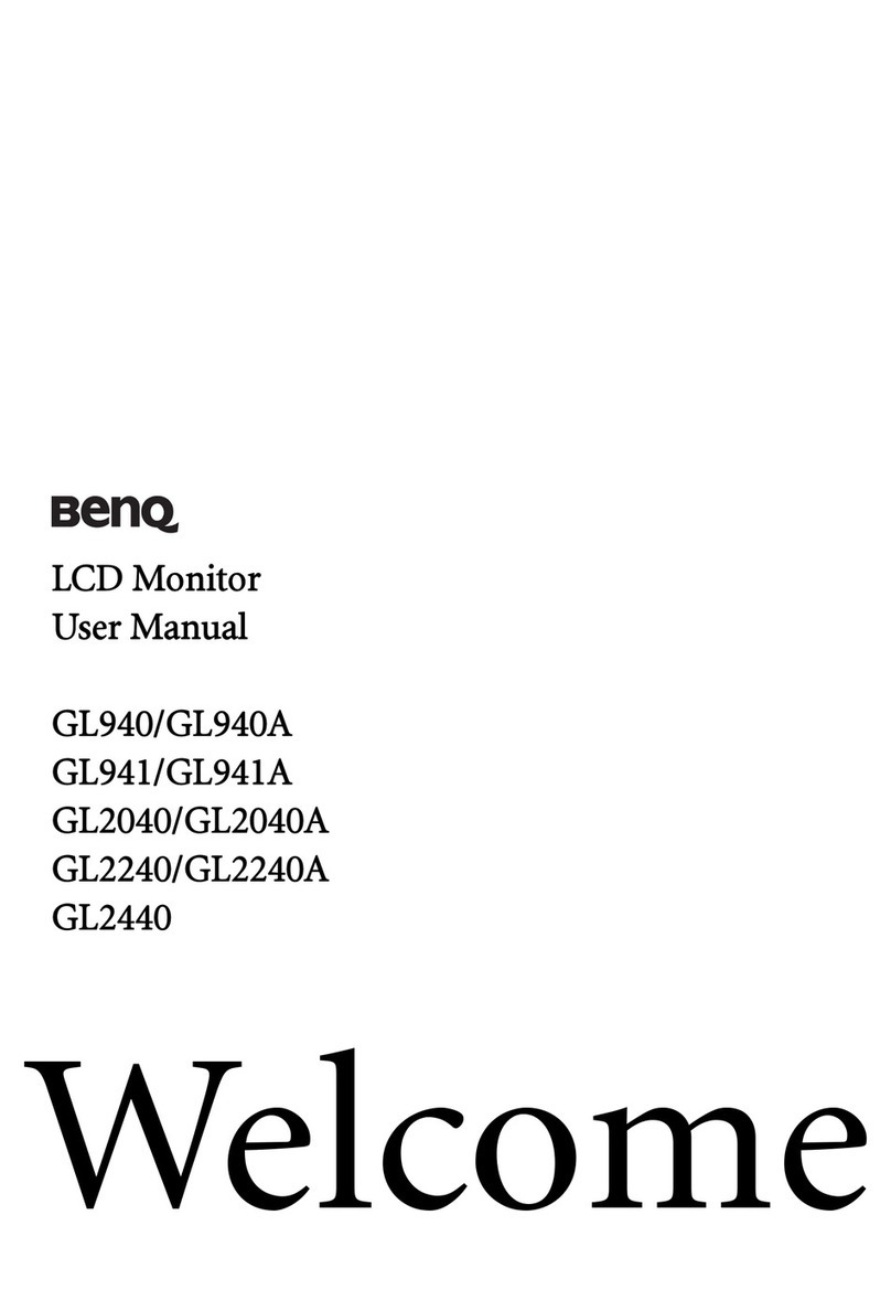 BenQ GL2440 Manuel utilisateur