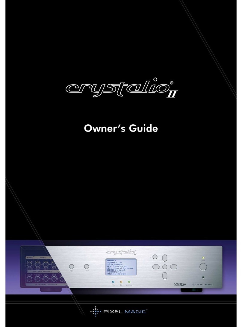Pixel Magic Crystalio II Manuel utilisateur