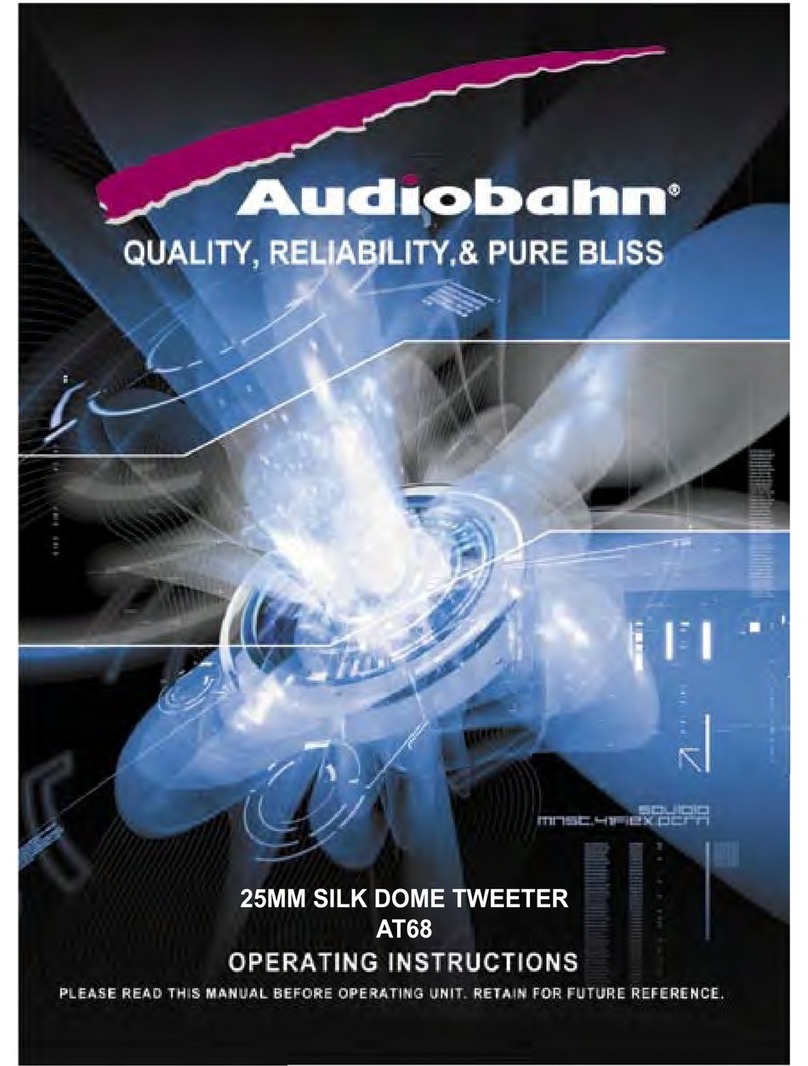 AudioBahn AT68 Manuel utilisateur