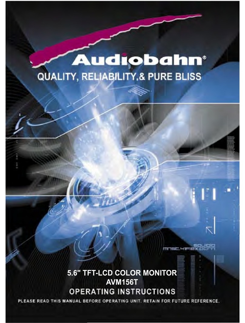 AudioBahn AVM156T Manuel utilisateur