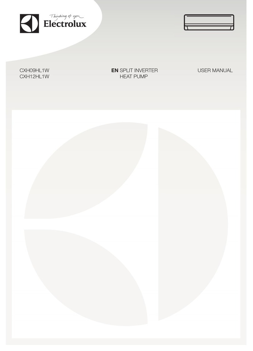 Electrolux CXH09HL1W Manuel utilisateur