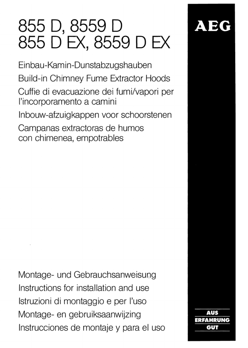 AEG 855 D Manuel utilisateur
