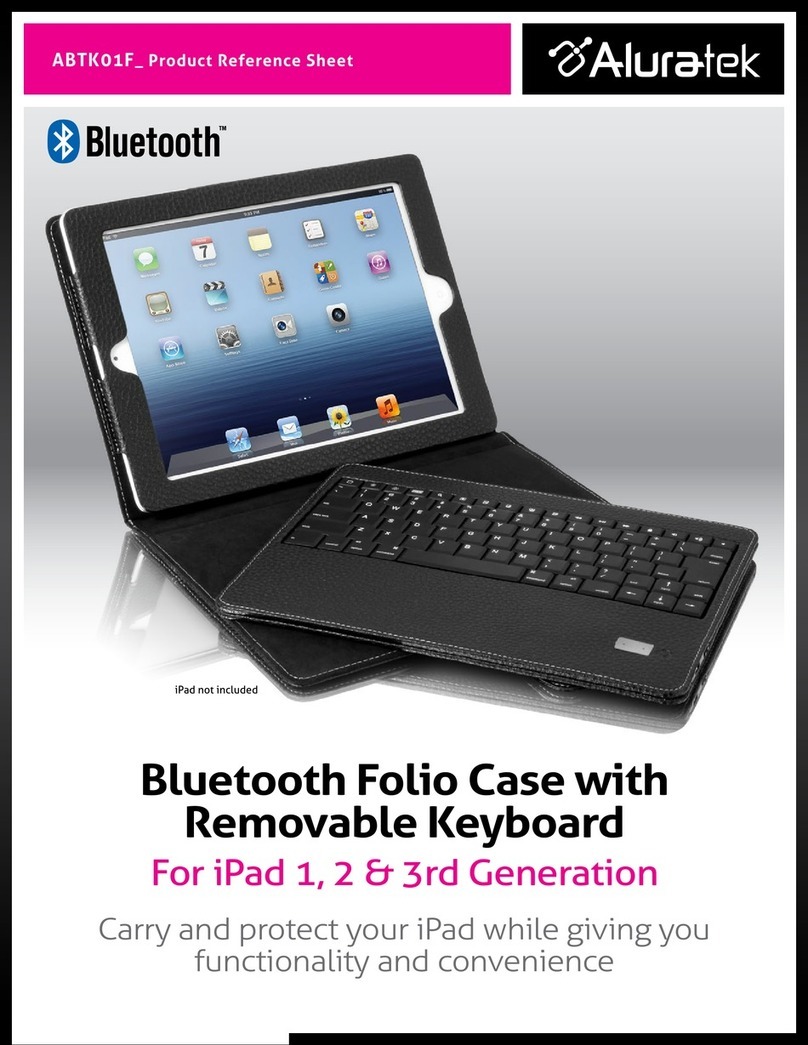 Aluratek ABTK01F Manuel utilisateur