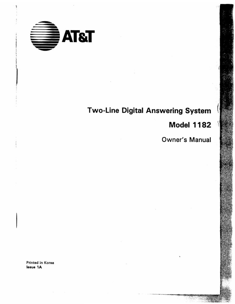 AT&T 1182 Manuel utilisateur