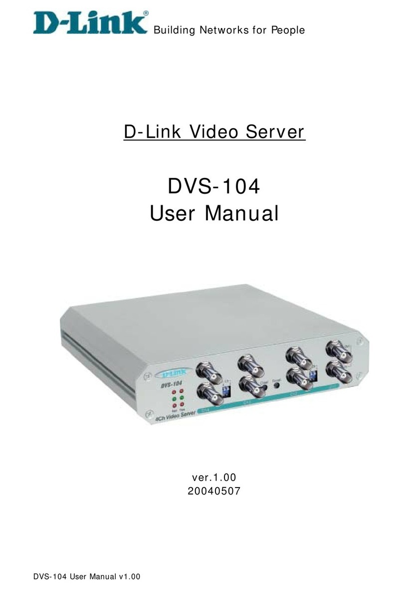 D-Link DVS-104 Manuel utilisateur