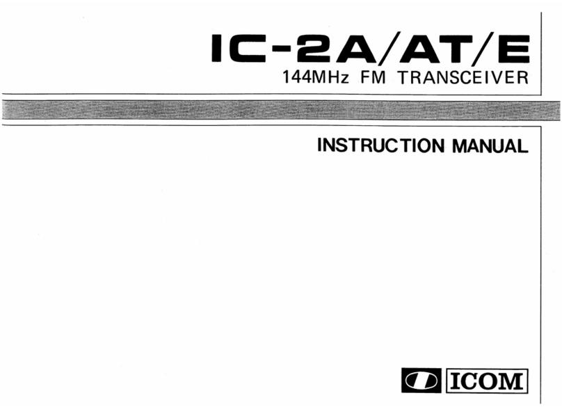 Icom IC-2A Manuel utilisateur