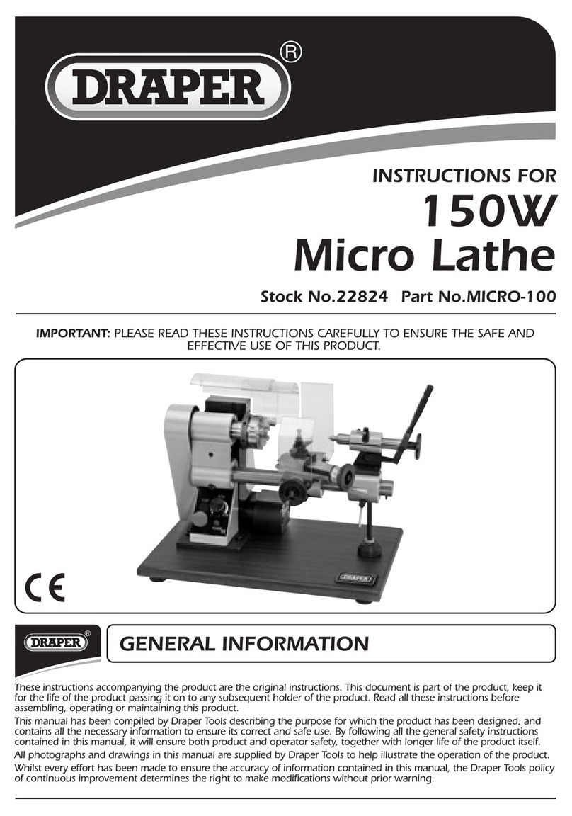 Draper Micro-100 Manuel utilisateur