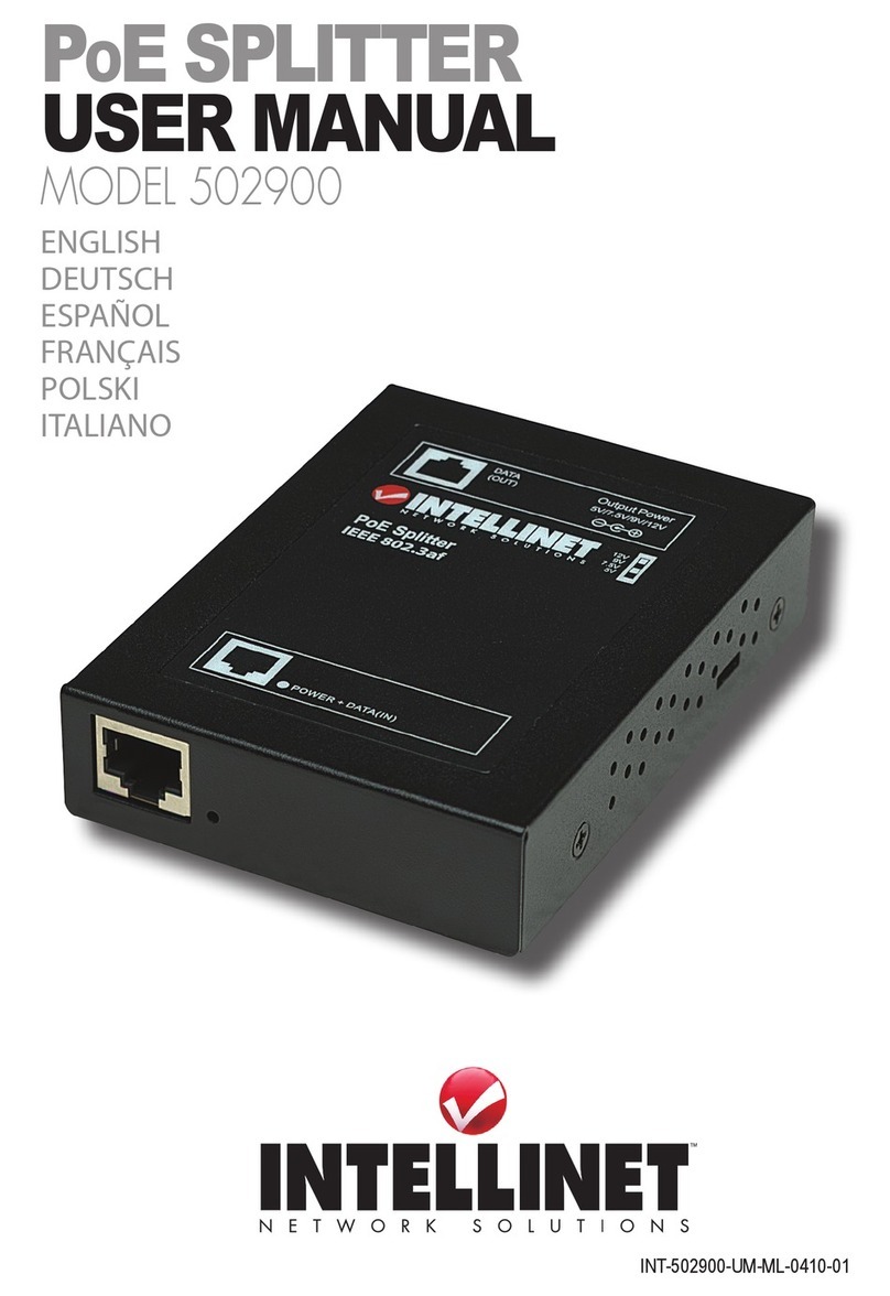 Intellinet 502900 Manuel utilisateur