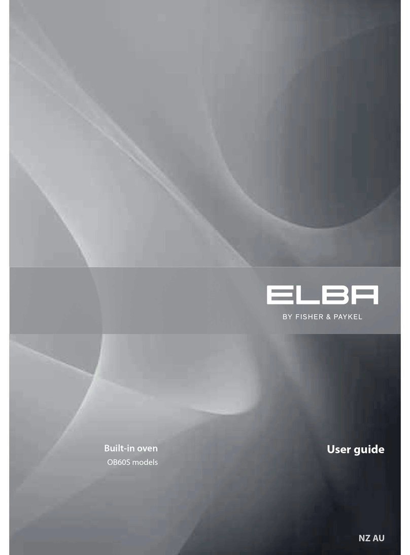 Elba OB60S Series Manuel utilisateur Elba OB60S Series Manuel utilisateur