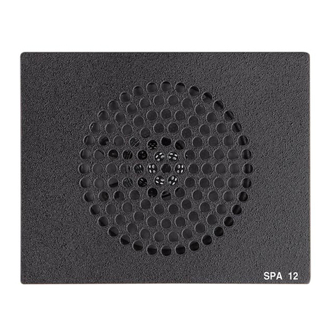 Extron electronics SPA 12 AAP Manuel utilisateur Extron electronics SPA 12 AAP Manuel utilisateur