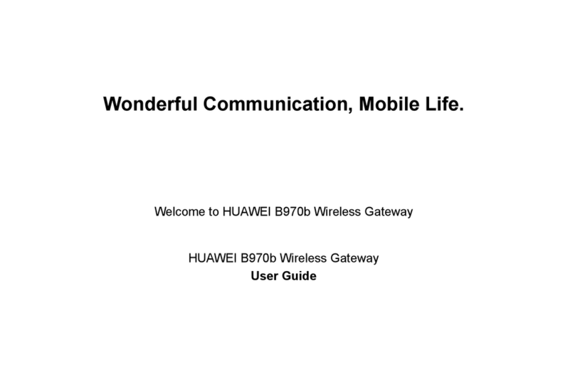 Huawei B970b Manuel utilisateur Huawei B970b Manuel utilisateur