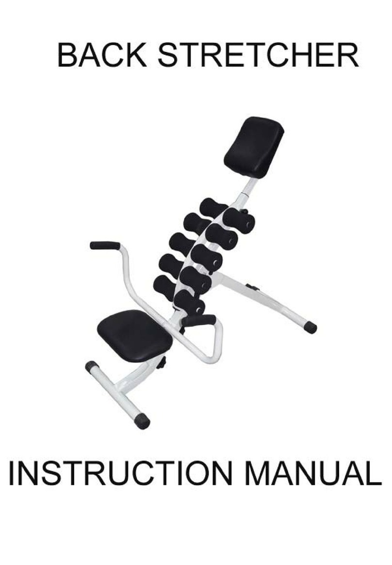 Sharper Image Back Stretcher Manuel utilisateur