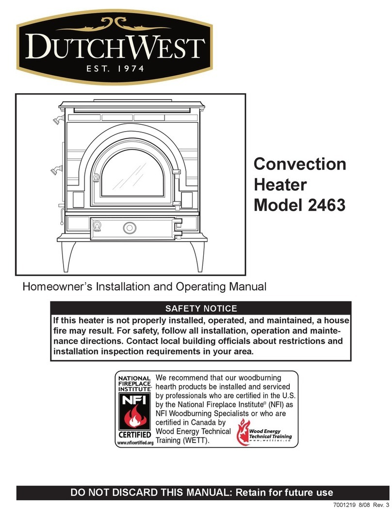 DutchWest 2463 Instructions de montage