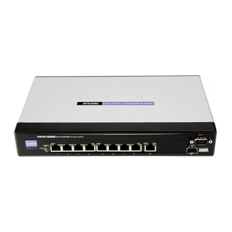 Cisco SPS208G Manuel utilisateur