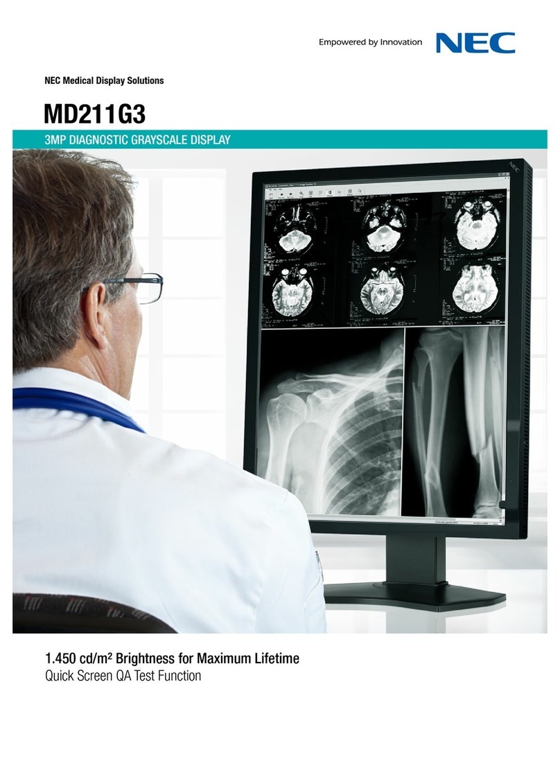 NEC MD211G3 Manuel utilisateur
